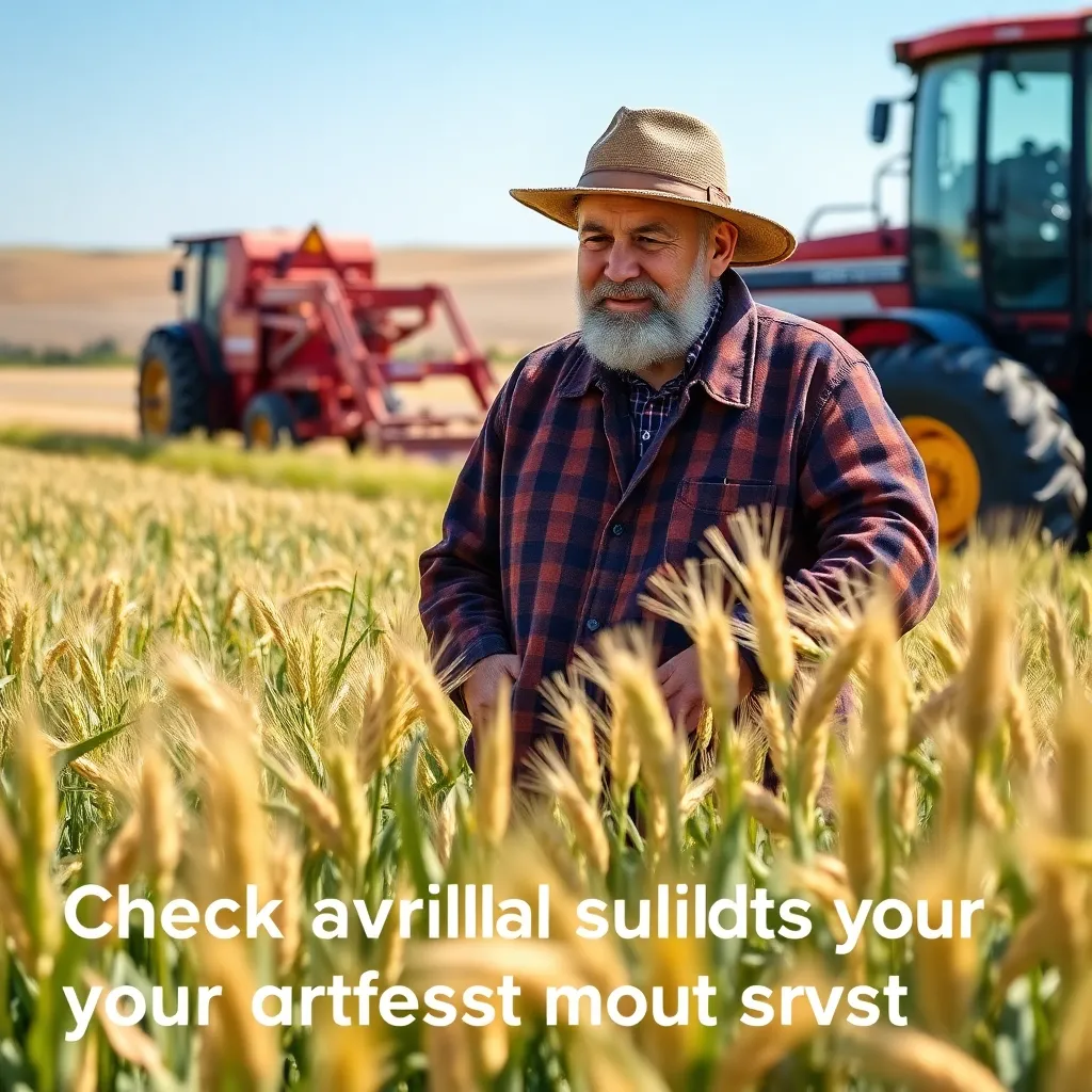 Фермер в Казахстане осматривает поля, получившие поддержку по программе субсидирования агробизнеса